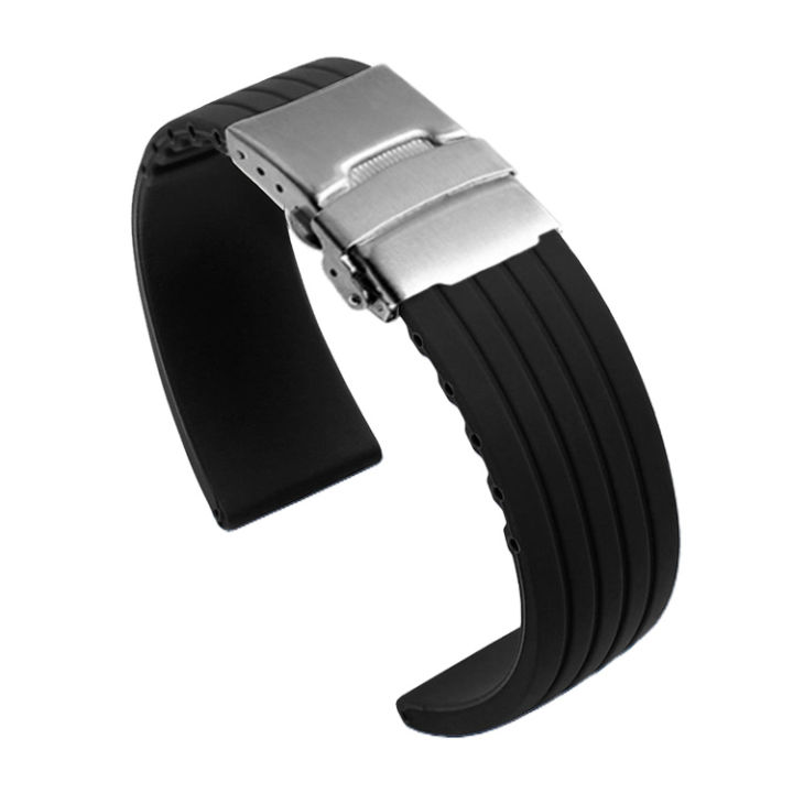 Silicone%20%20Watch%20Strap%20Band%20Deployment%20Buckle%2018mm%2020mm%2022mm%2024mm%20for%20Armani%20%20Watch%20Replace%20the%20strap%20-%20Image%202