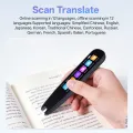 MSAI S6-AI Free AI Scan Translator Pen 12 Languages Scan to Text 134 Online Voice Translation Vocabulary Library for Student.