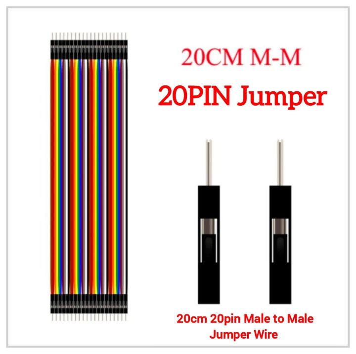 20cm 20Pin Male to Male Jumper wire set for Arduino