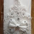 White Ivory Bridal Gloves Short Fingerless Wedding Gloves Gant Mariage Femme Accessoires Mariage Novia Bride Guantes 2025.