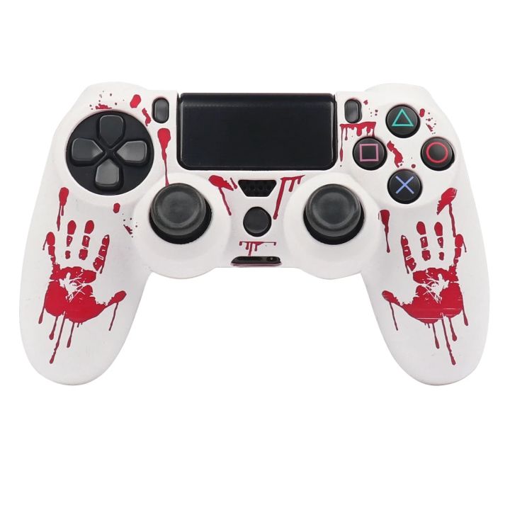 Silicone%20Soft%20Controller%20Cover%20Case%20For%20PS4%20Control%20Skin%20Covers%20Joystick%20Accessories%20for%20PlayStation%204%20Video%20Gamepad%20-%20Image%202