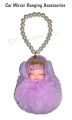 Car Accessories, Car Hanging, Car Hanging Locket rear view Mirror , Car Hanging Mirror Accessories, sleeping doll Car Hanging. 