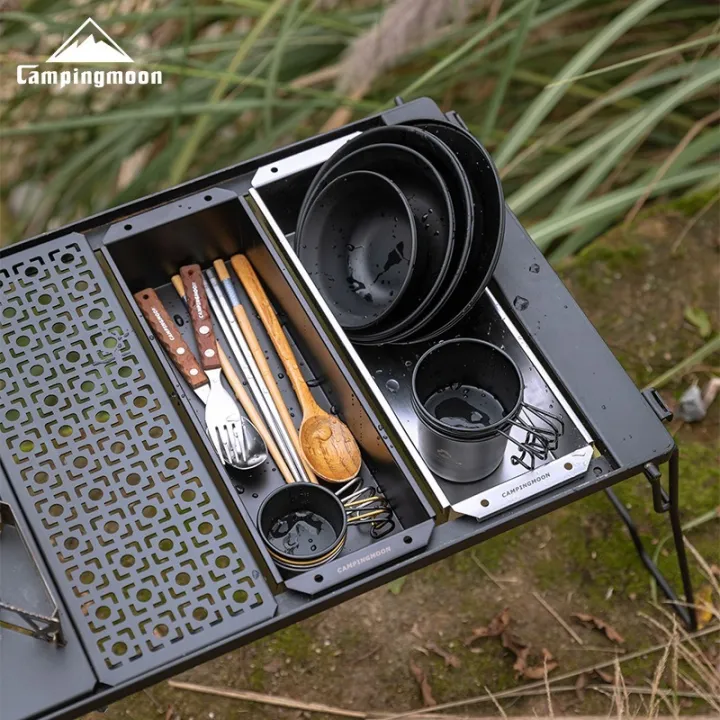 CAMPINGMOON%20CK-11%20Outdoor%20Camping%20Travel%20Picnic%20Cutlery%20Utensil%20Stainless%20Steel%20Food%20Container%20Vegetable%20Box%20-%20Image%203
