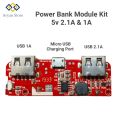 5v 2A / 1A Power Bank Module kit Circuit. 
