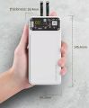 Power Bank 66W Super Fast Charger 20000m Ah type c Power Bank With Warp Charge, LED Display PD and iPhone Compatible White.. 