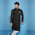 Stylish and Fashionable Export Quality Lilan Cotton Panjabi For Men..