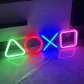 Game Controller Neon Sign for Game Room Decoration Game Neon Sign for Teen Boys CHILDREN'S Room  Wall Decor USB LED Neon Lights. 