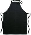 Cotton Black Apron For Kitchen. 