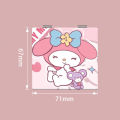Sanrio Hello Kitty Mirror Portable Small Mirror Kuromi Portable Folding Mirrors Double-Sided Pattern Makeup Gift For Girl. 
