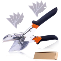 Multi Angle Miter Shear Cutter for Angular Cutting of and Trim from 45 to135 Degree Hand Tools for Cutting Soft Wood Plastic PVC. 