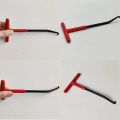 Exhaust Spring Puller Tool Snowmobile ATV Motorcycle Muffler Exhaust Stand Removal Tool T-Handle Type with  Coating. 