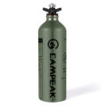 CAMPEAK liquid Fuel Bottle 0.5L/1L Water Bucket for Outdoor Camping with Safety Valve. 