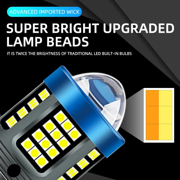 Universal%202000LM%20Dual%20Color%20Headlight%20Bulbs%20P15D%20H6%20PX15D%20LED%20Motorcycle%20White%20Yellow%20Hi%20Lo%20Lamp%20Scooter%20Motobike%20Lens%20Head%20Lamp%20-%20Image%204