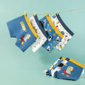 4 Pcs/Lot Boys Panties Cotton Boxers Underwear For Boy Rocket Cartoon Kids Underpants Breathable Sweatproof Mens Boxer Briefs. 