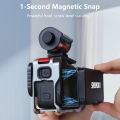 Magnetic Screen Lens Hood for Insta360 Ace Pro 2 Anti-Glare Quick-Release Perfect Fit Screen Sunshade Sports Camera Accessories. 