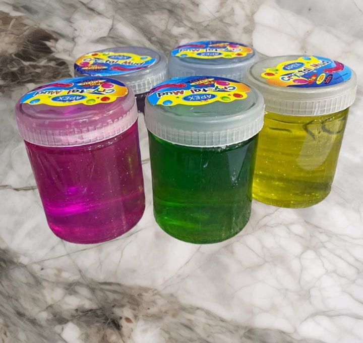 Crystal Slime Toy, Fruit Diy Jelly Clay Slime Toy, Slime Party Favor For Kids Girls Boys, Stress Relief Toy For Children Adult, Non-sticky Bubble Slime, Art Craft Birthday Gift