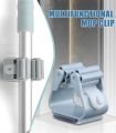 1PCs Strong Wall Mounted Mop Organizer Holder - Brush Broom Hanger - Storage Rack Kitchen Clip - Seamless Mop Hook. 
