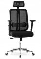 Ergonomic office chair with adjustable arms and recline system. 