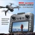 Drone 4k Profesional HD Camera Obstacle Avoidance Aerial Photography Brushless Motor Foldable Drone(Three 6K Camera) DFIE. 