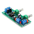 High-precision Single supply low pass filter board subwoofer preamp board 2.1 channel DC 10-24v 22hz-300hz. 