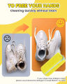 Shoe Washing Bag Washing Machine Laundry Bags Microfiber Closure Shoes Cleaning Bag Shoes Laundry Net Fluffy Fibers Sneaker. 