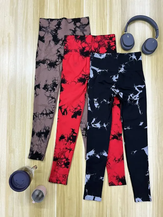 Tie%20Dye%20Seamless%20Leggings%20for%20Women%20High%20Waist%20Yoga%20Pants%20Scrunch%20Butt%20Lifting%20Elastic%20Tights%20Wide%20Waistband%20Sports%20Leggings%20-%20Image%206