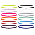 4PCS Unisex Sports Thin Headband Non-Slip Elastic Women Men Yoga Hair Bands Sweatband Football Running Biking Sports Hairband.