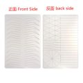 Silicone Practice Skin Permanent Makeup Training Latex Sheet Both Side Print with Brows and Lip Design for Beginners. 
