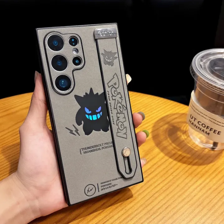 Anime%20Pocket%20Monsters%20Pok%C3%A9mon%20Gengar%20Wrist%20Strap%20Holder%20Phone%20Case%20For%20Samsung%20Galaxy%20S%2025%2024%2023%2022%20Ultra%20Puls%20Leather%20Cover%20-%20Image%203