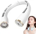 Rechargeable Hands-Free Neck Fan – USB Mini Bladeless Fan for Summer, Travel & Outdoor Sports | Multicolor.