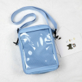 Japan Portable School Girls Small Canvas Shoulder Bag Fashionable Mesh Pocket  Crossbody Bags Women Handbag Outdoor itabag. 
