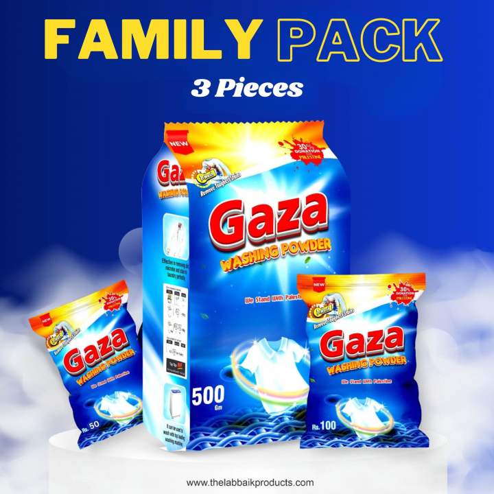 Gaza Washing Powder Pack
