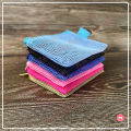 KB Coin Purse Wallet wholesale money bag jar gift giveaway gift assorted color 12 PCs 3x4 inch mesh fabric. 