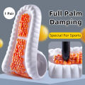 Sport Insoles Full for Feet PU air cushion Sole Soft Breathable Shock Absorption Running Shoes Pad for Arch Support Insole.