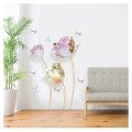 TULIP WALLSTICKER FOR LIVING ROOM, WALLPAPER FOR ROOM, WALLSTICKER FOR BEDROOM, WALL DECOR, WALLSTICKER FOR HOME,  FLORAL WALL STICKER , UNIQUE DESIGN FOR LIVING ROOM, WALLSTICKER FOR KIDS ROOM , SELF ADHESIVE WALLSTICKER,  WALL DECORATION.. 