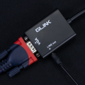 Glink GL-021 HDMI to VGA converter cable with audio connector converter adapter with 3.5mm audio port. 