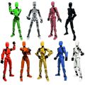 Titan 13 Action Figures T13 Figure 3D Printed Multi-Jointed Movable Lucky 13 Action Figure Nova 13 Action Figure Dummy. 