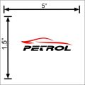 Petrol Pattern Car Fuel Tank Sticker - Car Stickers. 