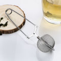 HILIFE Kitchen Gadget Sphere Mesh Tea Strainer Coffee Herb Spice Filter Diffuser Tea Infuser Stainless Steel Handle Tea Ball. 