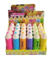 LIP BALM, For Dry Lips, Color-Changing Magical Lipstick, Pencil Crayon Lip Balm, Multicolor- Pack of 2. 