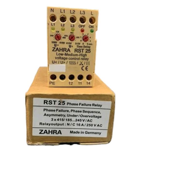 ZAHRA RST-25 3 phase failure relay under over voltage protection