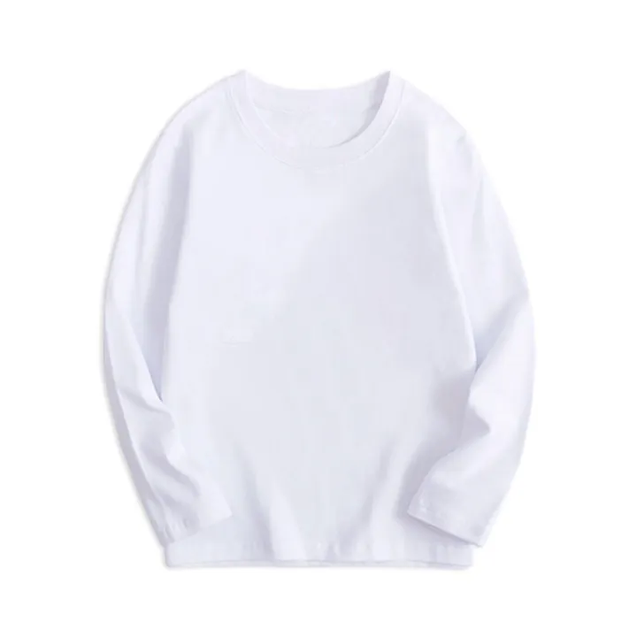 7%20Colors%20Spring%20Long%20Sleeve%20Tees%20Children's%20T-shirt%20Cotton%20Solid%20Colour%20Base%20Coat%20Leisure%20Wear%20Boys%20Girls%20Tops%20Kids%20Clothes%20-%20Image%203