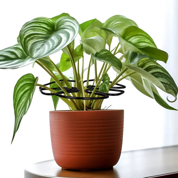 Plant%20Support%20Holder%20Corrosion%20Resistant%20Cute%20Leaf%20Shaped%20Plant%20Cages%20and%20Supports%20Suitable%20for%20Climbing%20Flowers%20-%20Image%202