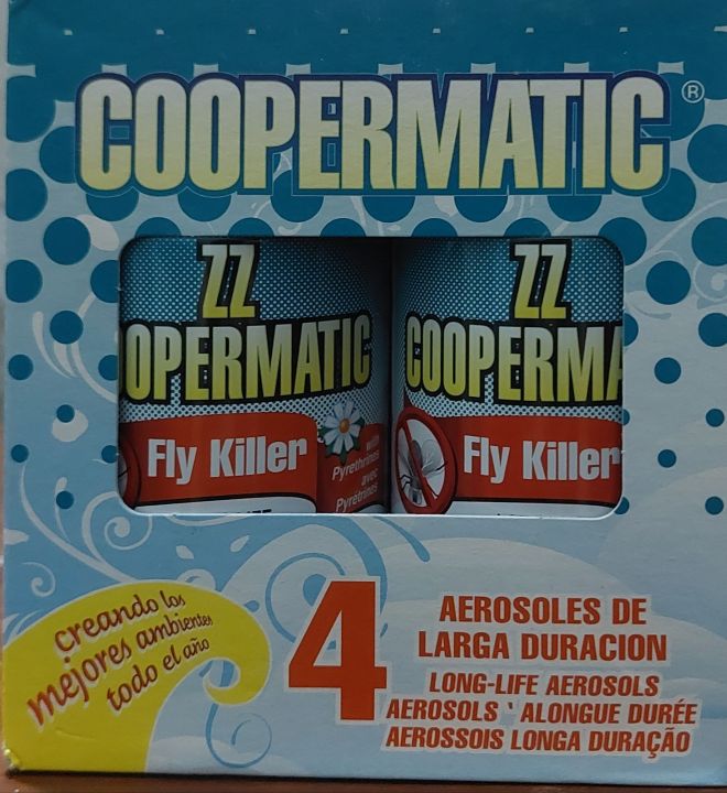 zz Coopermatic Fly Killer Pack of 4 Imported Food Grade