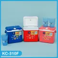 Eskimo portable ice bucket size 3L water bottle thermos flask with tube compartment for 8 hours Made in Thailand. 