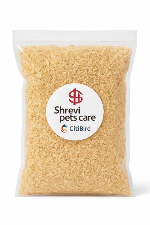 Natural Wood Shavings for Bird & Small Pet Nesting Perfect for Cockatiel, Lovebird, Hamster, Guinea Pig & More