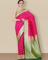 Indian original Banarasi Silk Saree. 