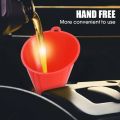 High Quality Plastic Made Long Life Engine Machine Fueling Funnel. 