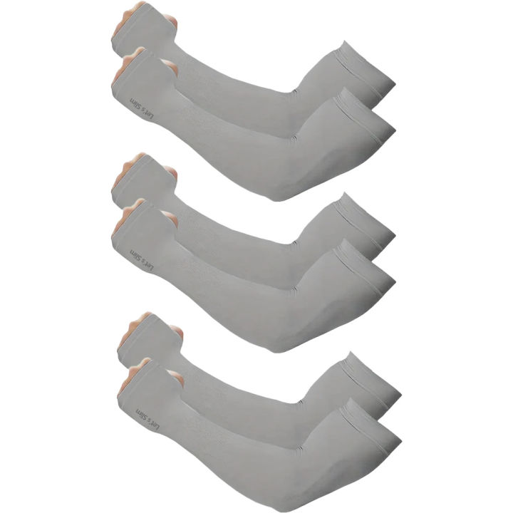 3%20Pairs%20Summer%20Elastic%20Ice%20Silk%20Arm%20Sleeves%20-%20Breathable%20and%20Comfortable,%20Suitable%20for%20Outdoor%20Activities,%20Ice%20Silk%20Fiber%20Fabric%20-%20Image%207