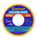 MECHANIC Soldering Wire DS6 0.4mm|40Gm Alloy:60/40. 